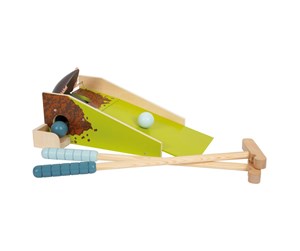 Hagespill - Wooden Mini Golf Set Mole for Children - 12439