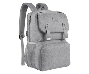 Veske/Hylster/Sekk til bærbar PC - Matein Laptop Backpack / Lunch Bag 15.6'' 1161 USB Grey - 1161