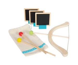 Utendørsleker - Small Foot - Wooden Bow and Arrow Active Playset 8 pieces. - 12478