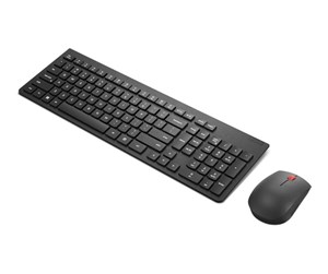 Tastatur - Lenovo Essential Wireless Combo Gen 2 - keyboard and mouse set - French - black Input Device - Tastatur & Mussett - Fransk - Svart - 4X31N50719