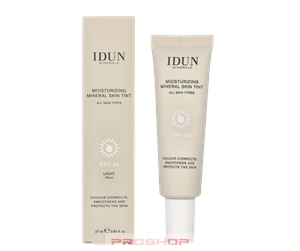 Sminke - Idun Minerals Moisturizing Mineral Skin Tint SPF30 - Light Warm - 7340074714117