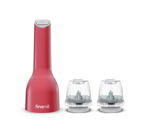 Kjøkkentilbehør - Finamill Pepper Mill & Spice Grinder in One - Red - GP180134-12SAN