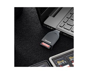 Flashminneadapter - SanDisk QuickFlow - card reader - USB 3.2 Gen 1 - SDDR-C731-GNANN