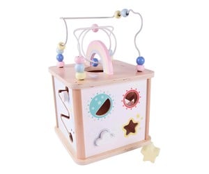 Babyleker - Classic World Wooden Activity Cube - 54334