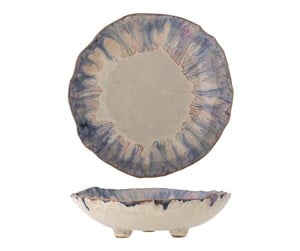 Servering & Servise - Bloomingville - Amalia Bowl - Blue - Stoneware - 82061434