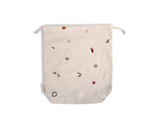 Babyutstyr - Filibabba Embroidered gift bag - Wonderful Winter GOTS - Med - FI-03309