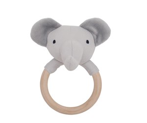 Babyleker - Jabadabado Rattle Ring - Elephant - N0111