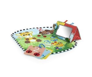 Babyleker - Baby Einstein Discovery Garden™ Tummy Time Mat & Mirror - BE-16788