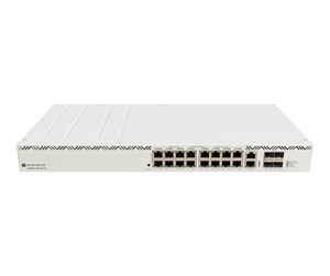 Switch/splitter - MikroTik CRS320-8P-8B-4S+RM - switch - 17 ports - smart - rack-mountable - CRS320-8P-8B-4S+RM