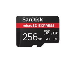 Minnekort - SanDisk microSD Express - 880MB/s - 256GB - SDSQXFN-256G-GN4NN