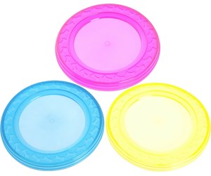 Hund - FLAMINGO - Frisbee 23 cm durable rubber TPR assorted colours - 5415245106106