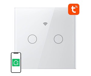 Smarthus - Gosund SLS2 WiFi smart touch light switch (dual) - SW12