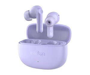 Hodetelefoner - Earfun TWS Air life headphones (purple) - TW205V