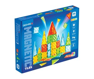 Byggesett - Geomag Gems 44 magnetic tiles - 4102