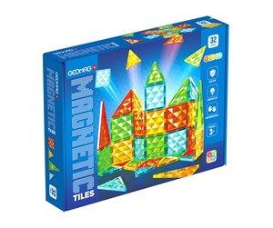 Byggesett - Geomag Gems 32 magnetic tiles - 4101