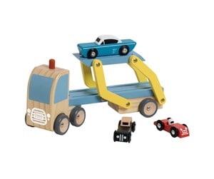 Babyleker - Classic World Wooden Transporter with 3 Cars - 50616