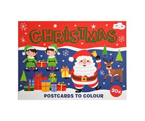 Kreative leker - Wins Holland - Colorable Christmas cards 20 pcs. - PC001