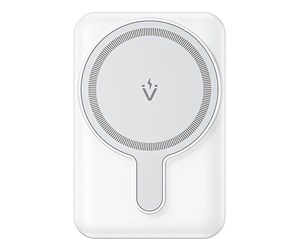 Nødlader - Vention FHSW0 5000mAh 20W magnetic powerbank (white) Nødlader - Hvit - 5000 mAh - FHSW0