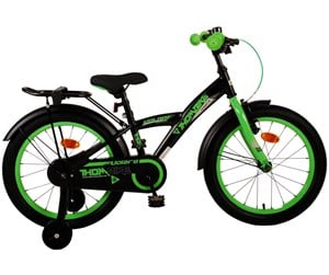 Skating - Volare Thombike Children's Bicycle 18" - Green/Black - 21794