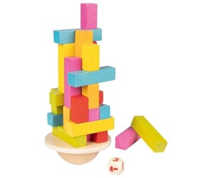 Leketøy - Goki Wooden Balance Game Dancing Tower 38 pieces. - 56795