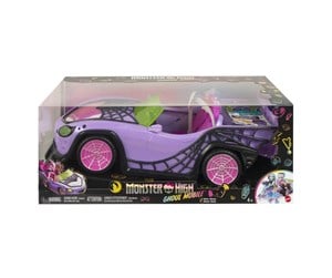 Dukker, Bamser & Utstyr - Monster High Ghoul Mobile - Doll Car with Pet and Cooler Accessories - HHK63