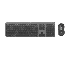 Tastatur - Logitech Signature Slim Combo MK950 for Business - Tastatur & Mussett - Universal - Grå - 920-012508