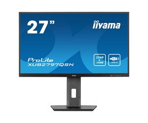 Skjerm - 27" iiyama ProLite XUB2797QSN-B2 - LED monitor - QHD - 27" - XUB2797QSN-B2