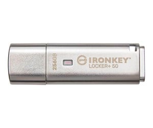 Minnepenn - Kingston IronKey Locker+ 50 - 256GB - Minnepenn - IKLP50/256GB