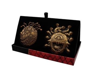 Reklameartikler - FaNaTtik - Dungeons & Dragons 50th Anniversary Beholder Twin Medallion Set - HAS-DUN53