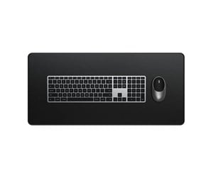 Musematte & Tilbehør  - Satechi Vegan-Leather Premium Desk Mat - Black - ST-LPDMK