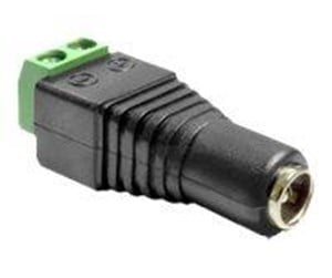 Strømkabel (intern) - DeLOCK Adapter DC 2.1 x 5.5 mm female > Terminal Block - 65421