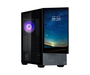 Kabinett - Zalman Z10 DS - mid tower - ATX - Kabinett - Tower - Svart - Z10 DS Black