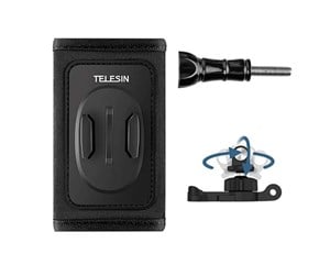 Foto- & Videotilbehør - TELESIN backpack strap mount kit with 360° J-hook mount for sports cameras (GP-BPM-005) - GP-BPM-005