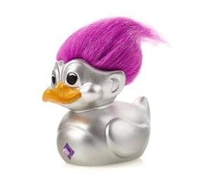 Reklameartikler - TUBBZ - Trolls: Silver Troll (Silver with Purple Hair) - Figur - NS4205