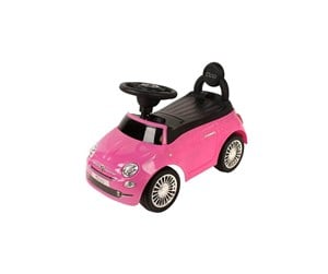 Kjøretøy - Babytrold Fiat 500 - Ride-On Car - Pink - 20-42FI-P