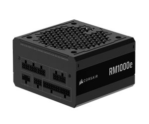 Strømforsyning (PSU) - Corsair RMe Series RM1000e Strømforsyning (PSU) - 1000 Watt - 120 mm - ATX 3.1 - 80 Plus Gold sertifisert - CP-9020297-EU