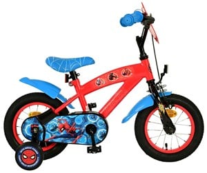 Skating - Volare Spider-Man Children's Bicycle 12" - Red/Blue - 21283-SACB