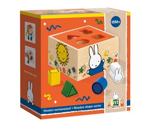 Babyleker - Bambolino Toys Miffy Shape Sorter Wood - 17063