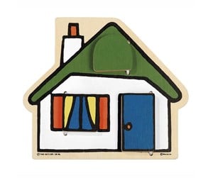 Treleker - Bambolino Toys Miffy House Wood - 17070