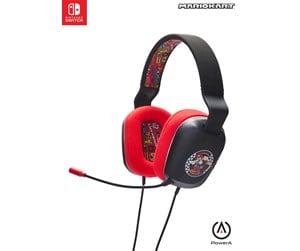 Spill - Tilbehør - PowerA Wired Stereo Headset for Nintendo Switch - Mario Kart Rivals - NSHS0398-01