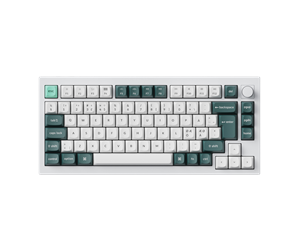 Tastatur - Keychron Q1 HE 75% Knob Wireless Tri-Mode Gateron 2.0 Nebula Magnetic Shell White - ND - Gamingtastatur - Nordisk - Hvit - Q1H-P1-BO