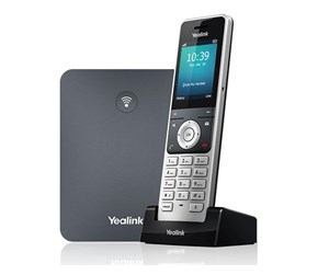 Telefon - Yealink W76P - cordless phone / VoIP phone with caller ID - 3-way call capability - 1302024