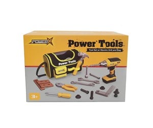 Rollelek - Power X Storage bag with Construction Tools & Electric Drill 21 pcs - 20358