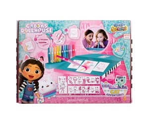 Kreative leker - Canenco - Gabby's Dollhouse Blow Pen Set Deluxe - GD23368