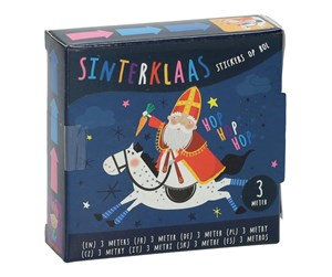 Hobbyartikler - Wins Holland - Sinterklaas stickers on a roll 3 meters - ST6771