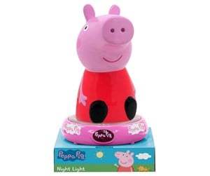 Peppa Gris - Kids Licensing Night light with Peppa Pig figurine - PP17028