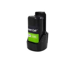 Skru/Bormaskin - Green Cell PTBO12V3 cordless tool battery / charger - PTBO12V3