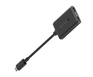 Mobil - Andre tilbehør - Viture Charging Adapter USB-C XR Pro for iPhone - One-XRiP-Adp-Blk