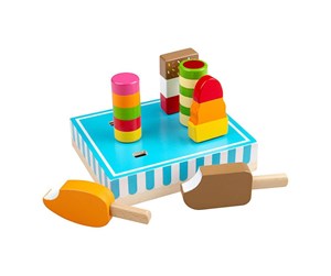 Treleker - Bigjigs Wooden Ice Cream Play Food - BJ059