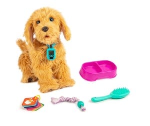 Dukker, Bamser & Utstyr - My Fuzzy Friends Moji the Lovable Labradoodle 37 cm - 30399